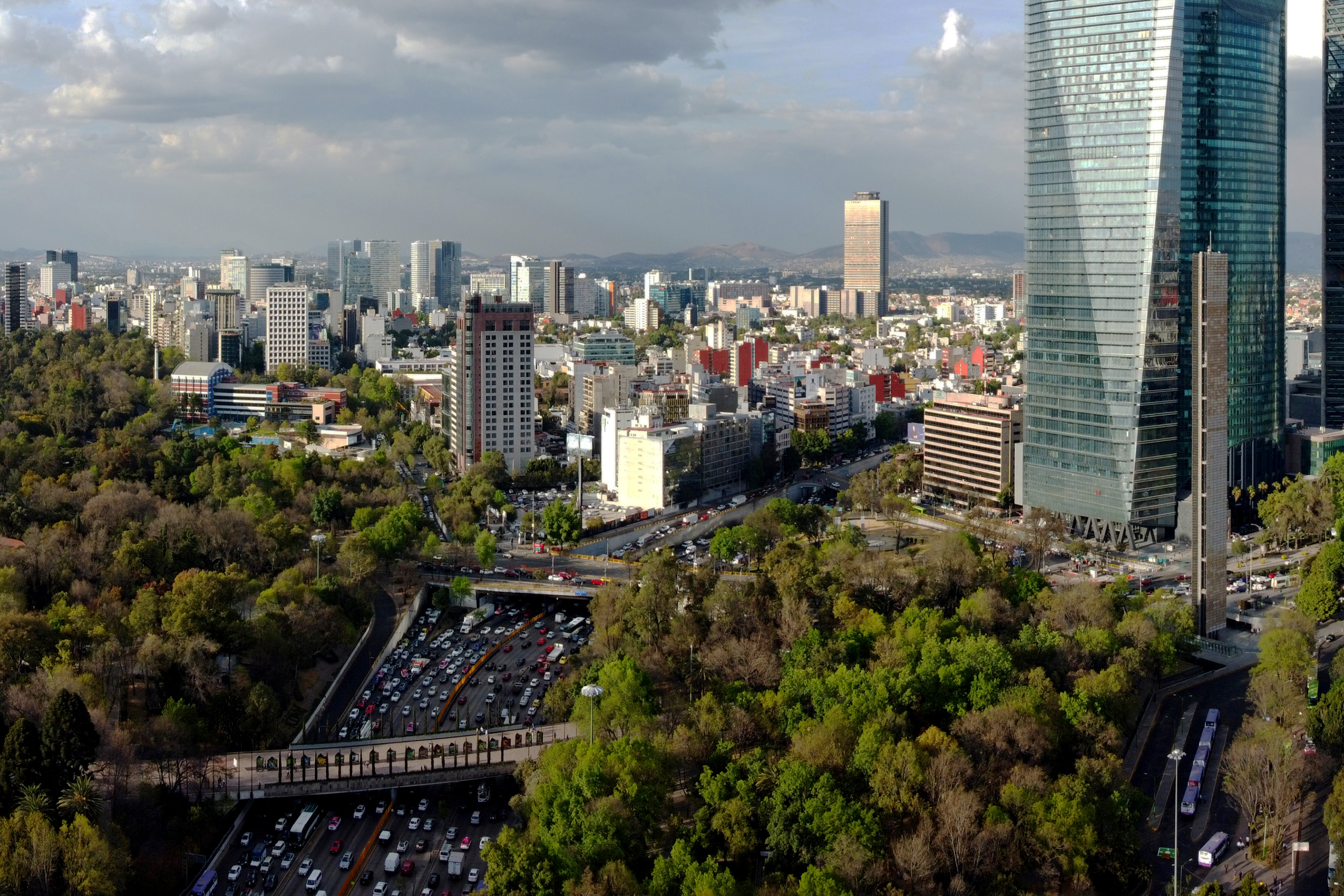 Skyline of Mexico City