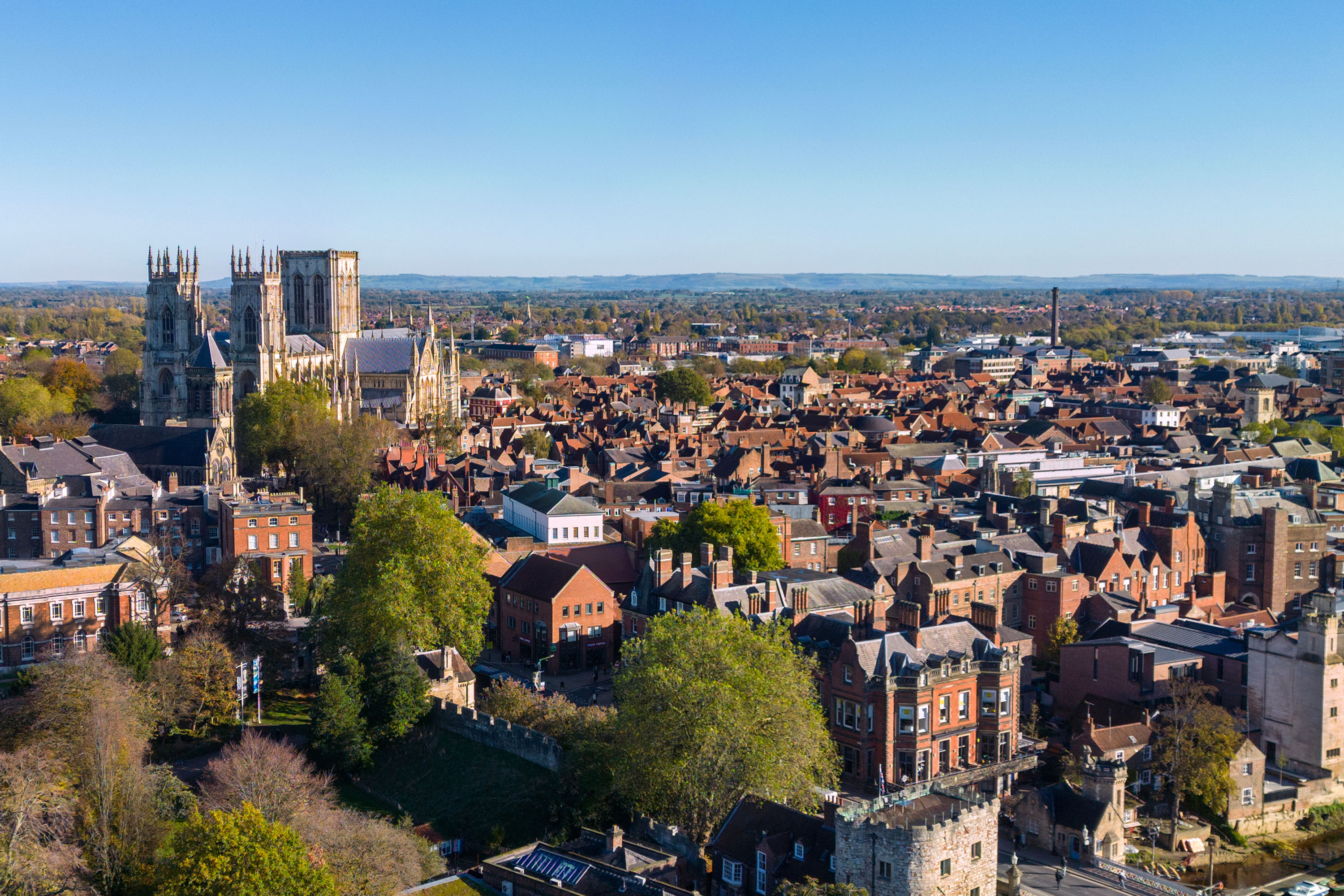 City view of York