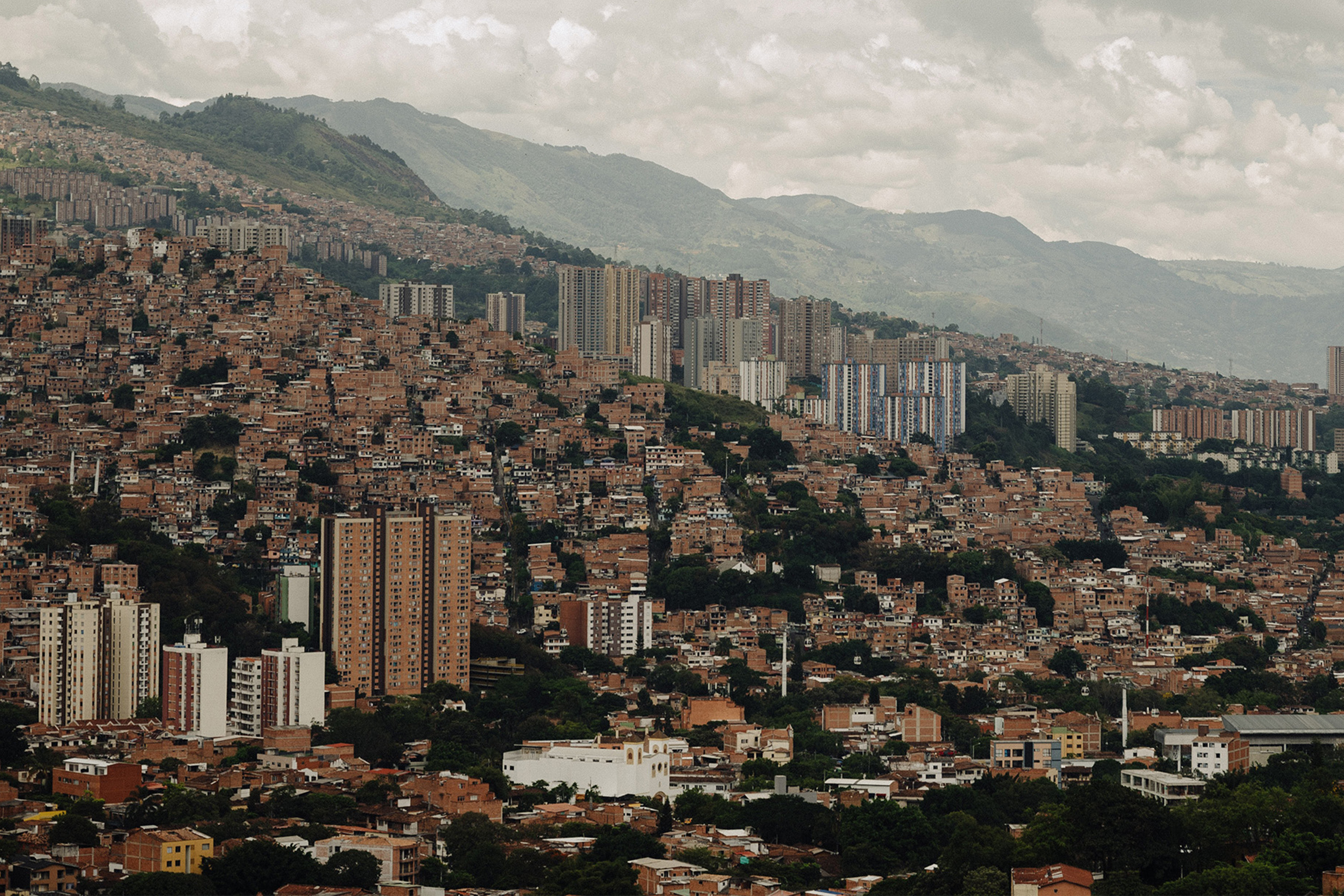 Skyline of Medellín