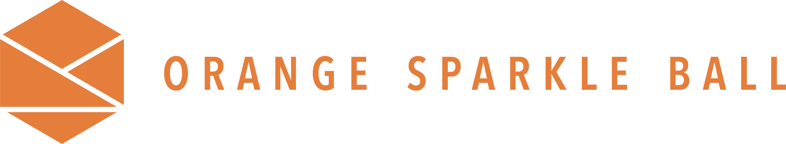 Orange Sparkle Ball Inc logo