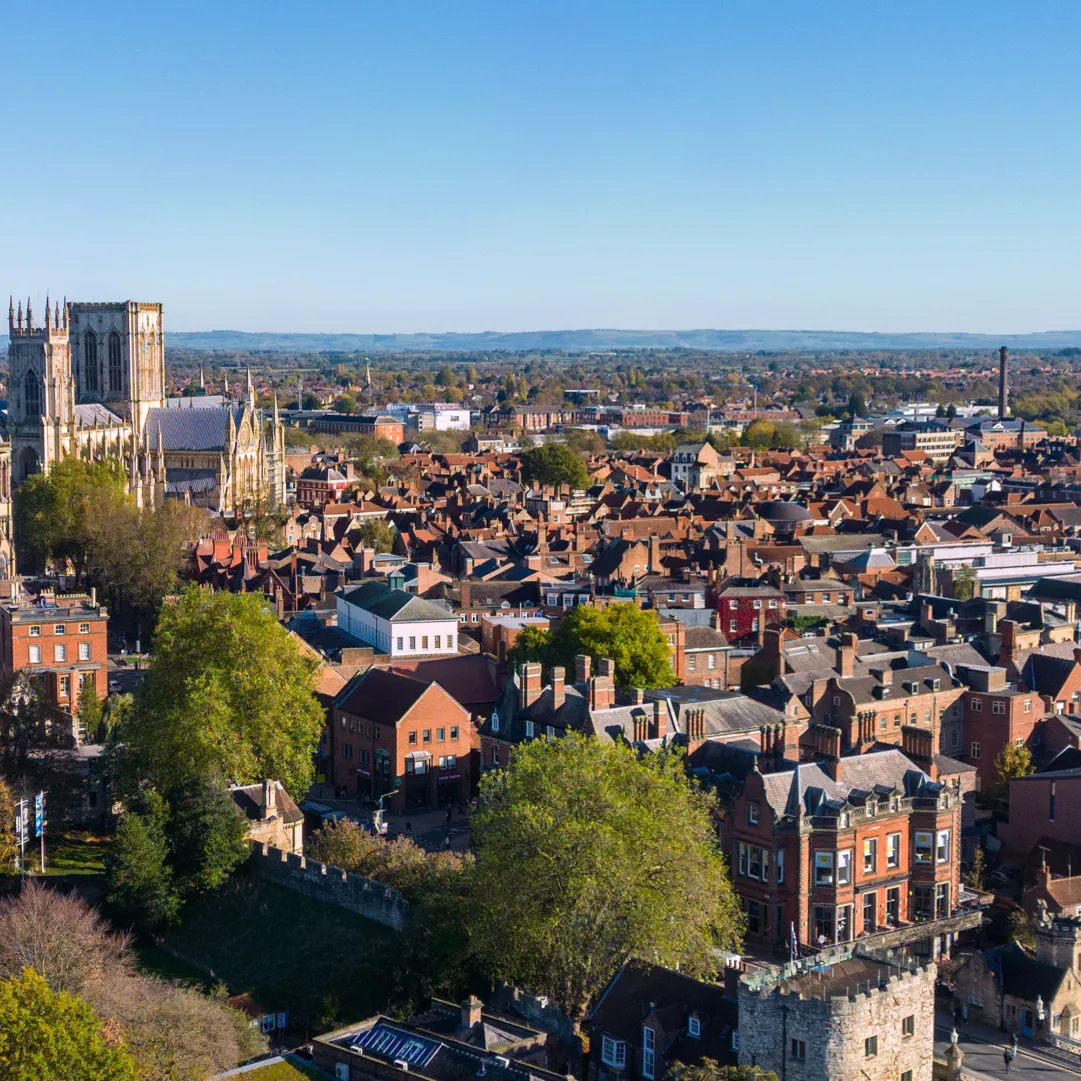 City view of York