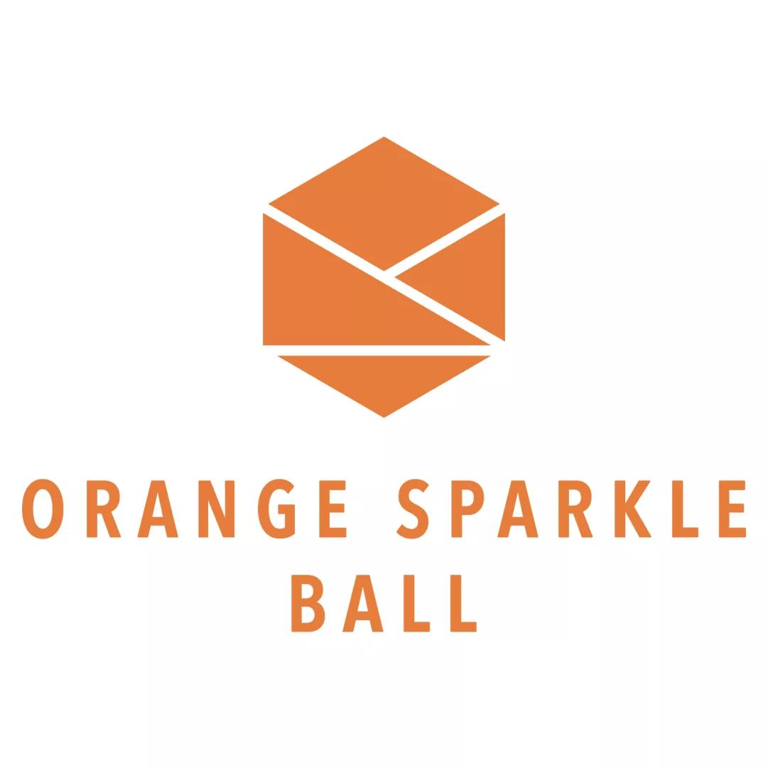 Orange Sparkle Ball Inc